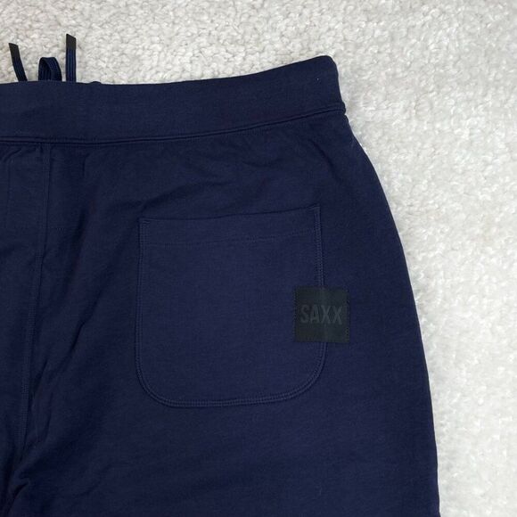 SAXX 3SIX FIVE Lounge Jogger Pants Navy Blue - Picture 5 of 7